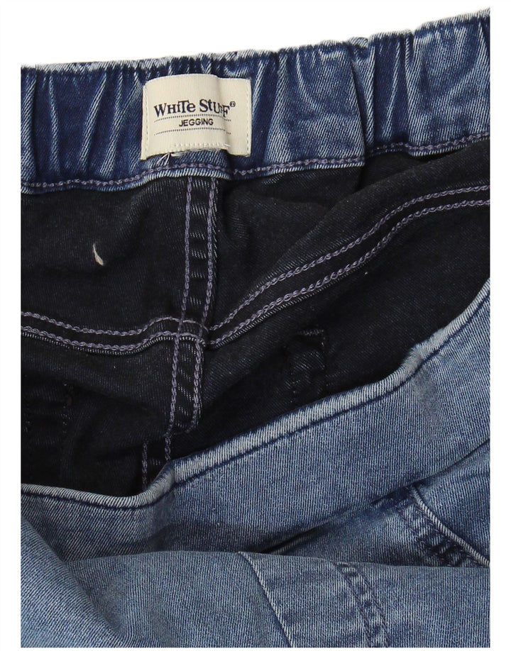 WHITE STUFF Feminino Jegging Jeans W32 L28 Azul