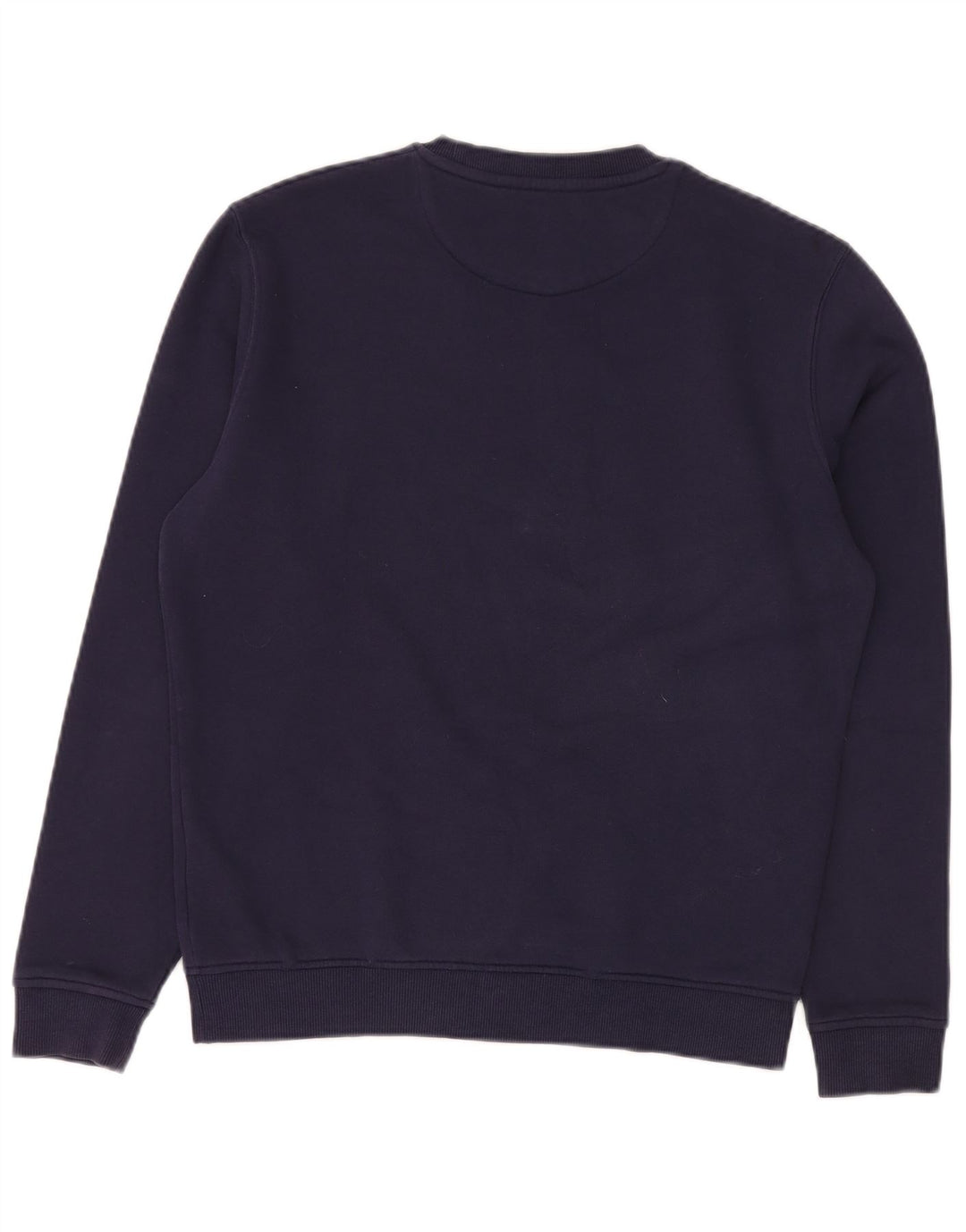Lyle & Scott moletom masculino jumper pequeno algodão azul marinho