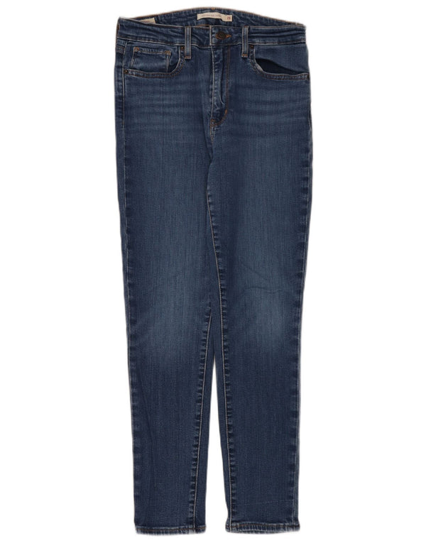 Calça Jeans Levis Feminina 721 Crop High Rise Skinny W29 L26 Azul