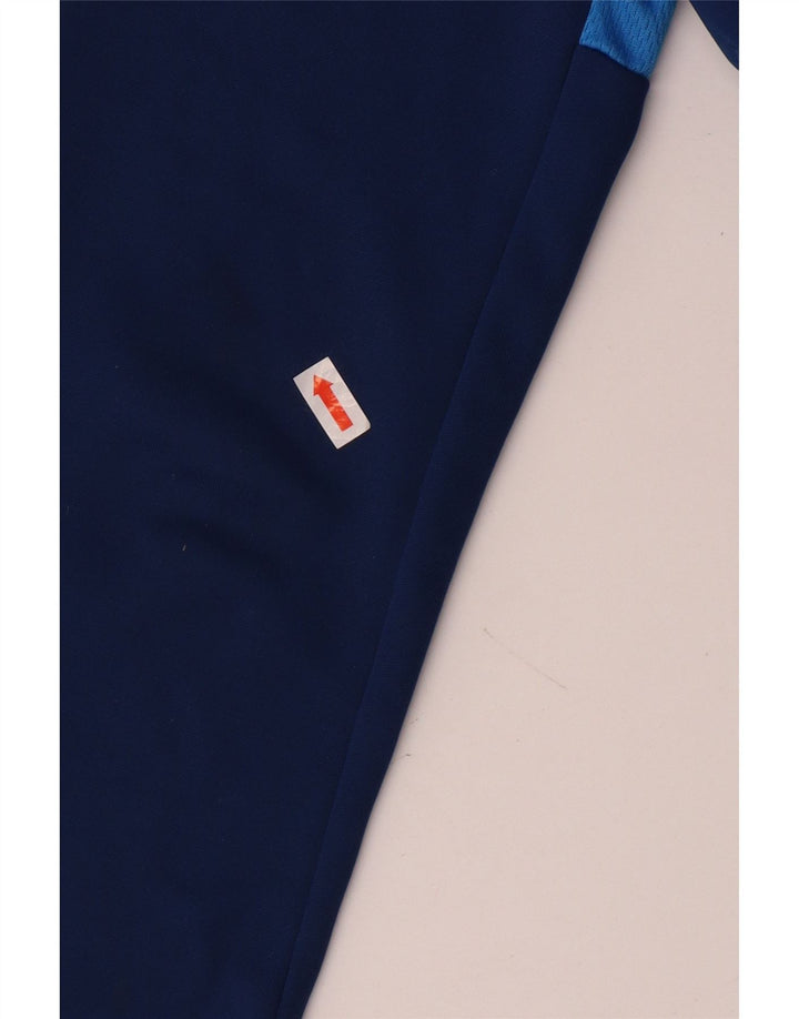 NIKE Boys Dri Fit Pullover Treino Top 12-13 Anos Grande Azul