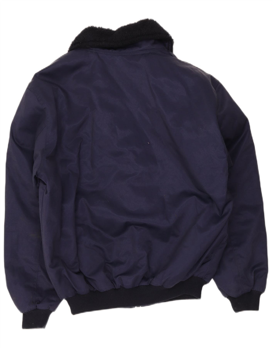 Jaqueta bomber masculina mascote Reino Unido 40 grande algodão colorblock azul marinho
