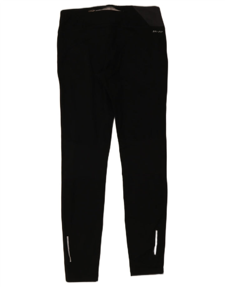 Leggings Nike Dri Fit UK 12 Médio Preto Colourblock Poliéster