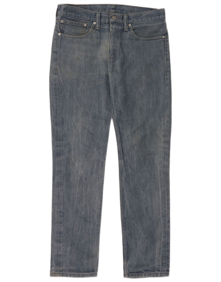 LEVI'S Mens 511 Slim Jeans W34 L32 Blue Cotton