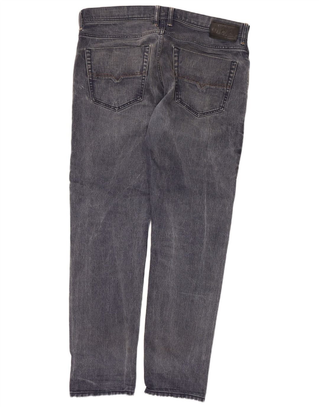 Diesel Mens Slim Jeans W36 L31 Azul Marinho Algodão