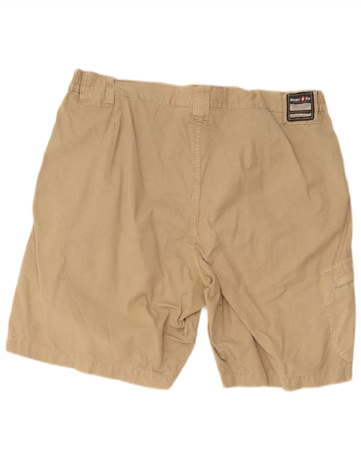 Shorts cargo masculino Murphy & Nye W38 XL algodão bege
