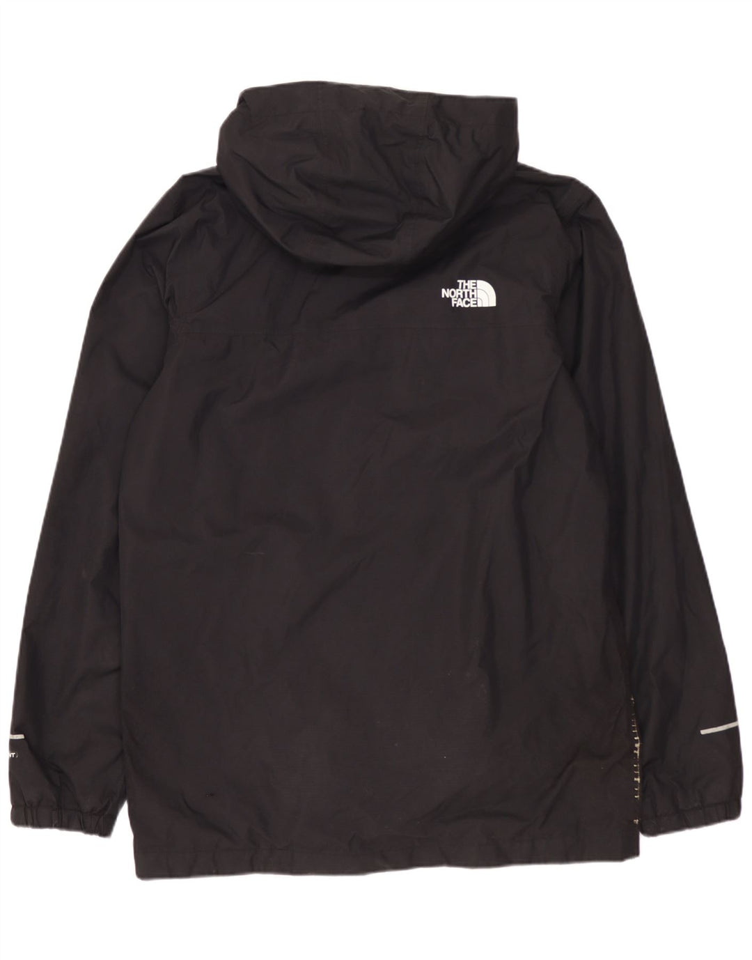 Jaqueta de chuva com capuz The North Face Boys 14-15 anos XL preto nylon