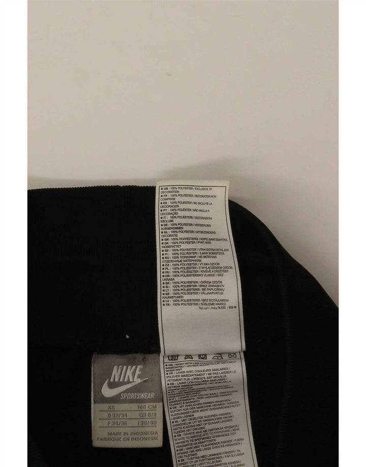 Calça de treino feminina Nike UK 6/8 XS poliéster preto