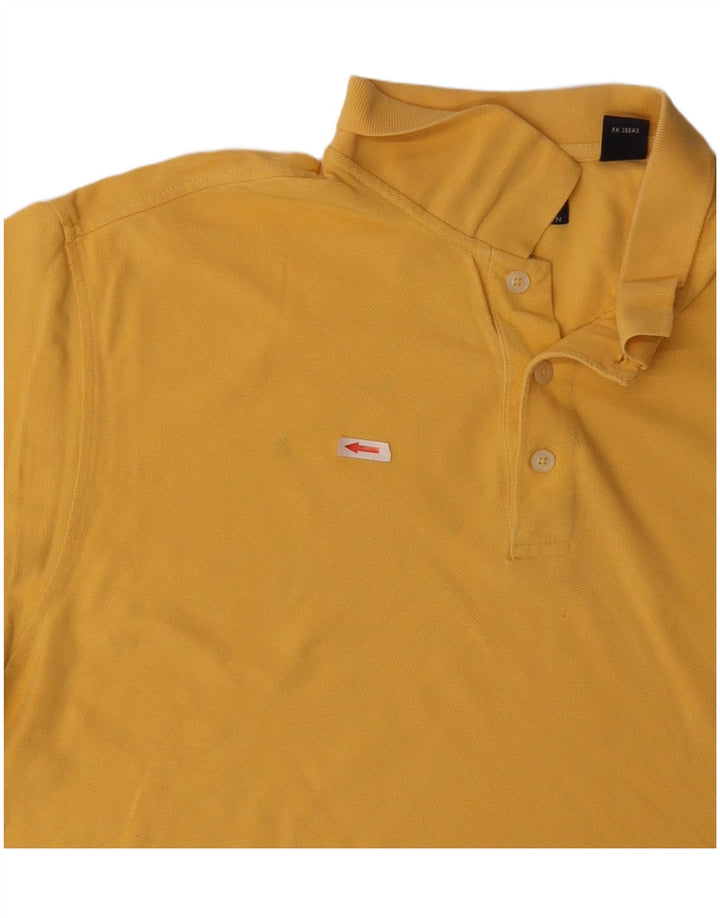 Camisa polo masculina IZOD XL algodão amarelo