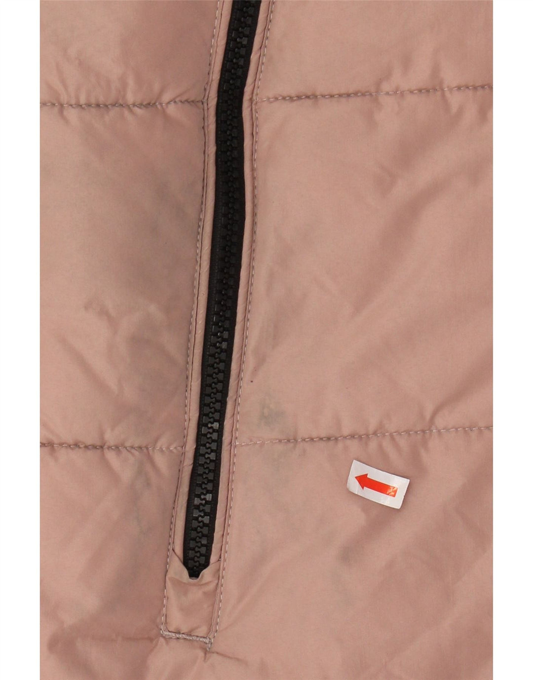 Casaco feminino acolchoado com capuz grande KHUJO UK 6 XS rosa poliéster