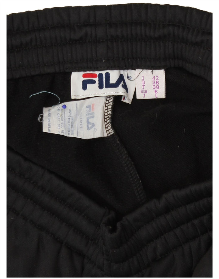 Calça feminina Fila Graphic Tracksuit IT 42 Medium Black Colourblock