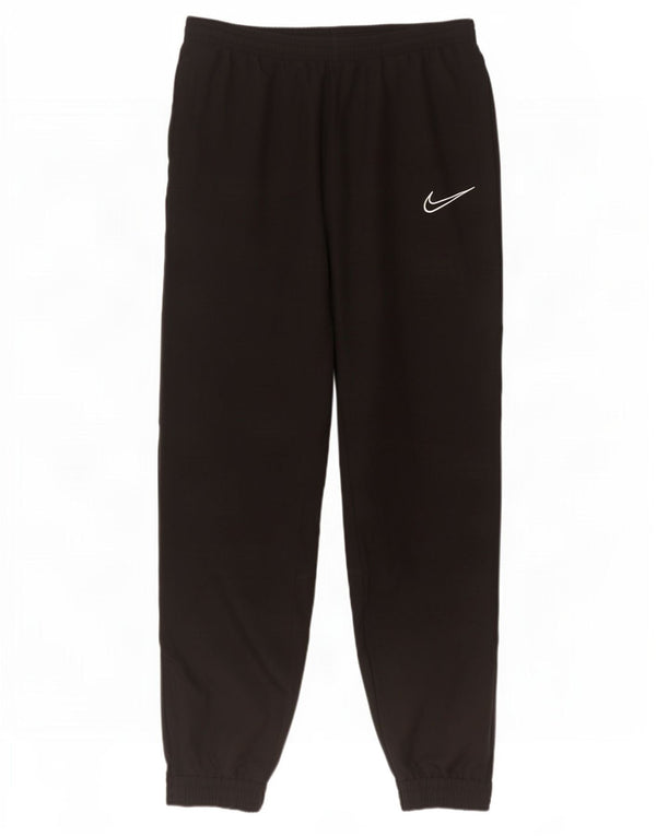 Nike Meninos Dri Fit Calças de treino Joggers 13-14 anos W26 L28 XL Preto