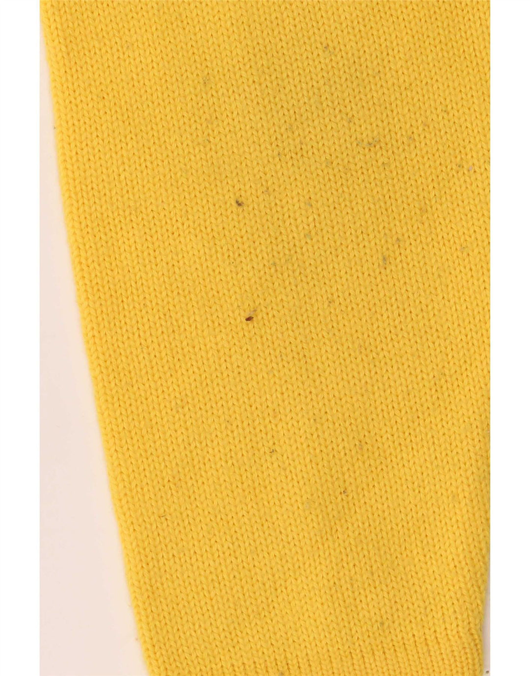 Suéter feminino Brummell com gola redonda UK 12 bloco colorido amarelo médio
