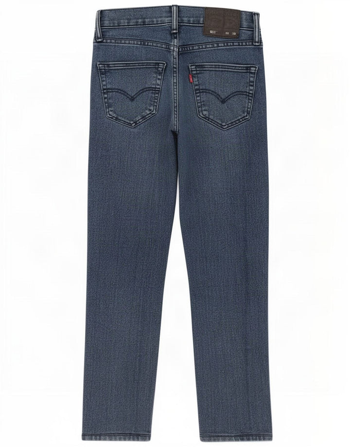 Calça jeans feminina Levi's 511 Slim W29 L27 azul algodão