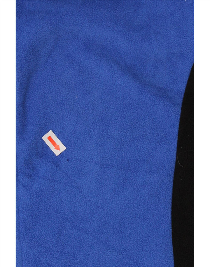 Jaqueta feminina Calvin Klein de lã gráfica UK 14 bloco colorido azul médio