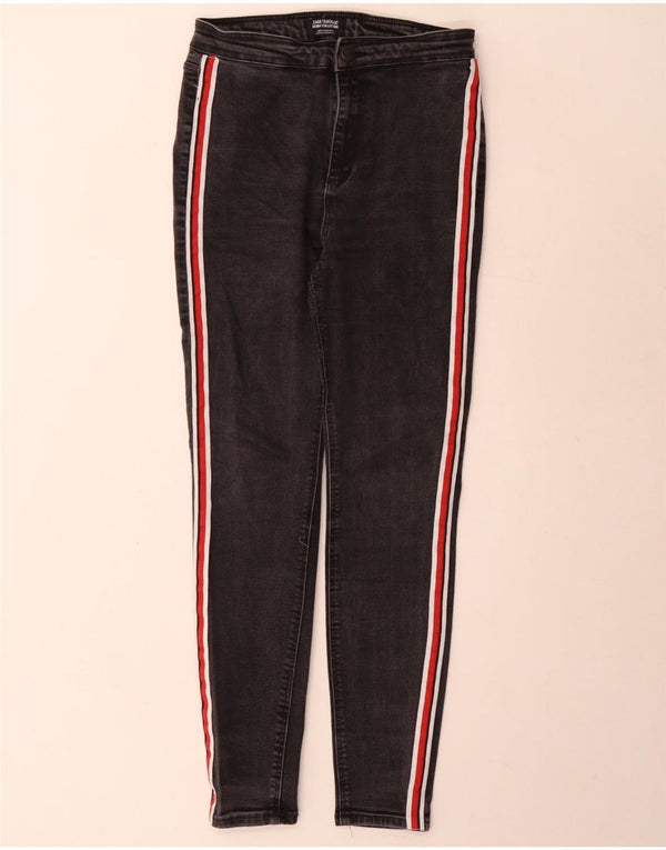 Zara Womens Trafaluc Skinny Jeans EU 40 Medium W30 L28 Grey Striped