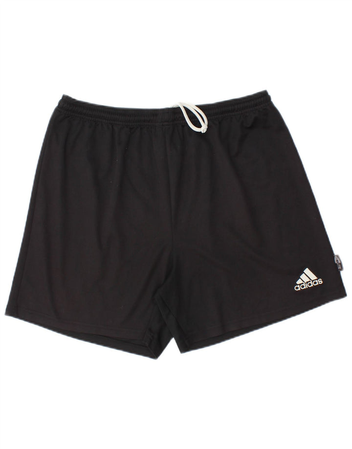 Adidas Mens Climalite Sport Shorts Grande Poliéster Preto