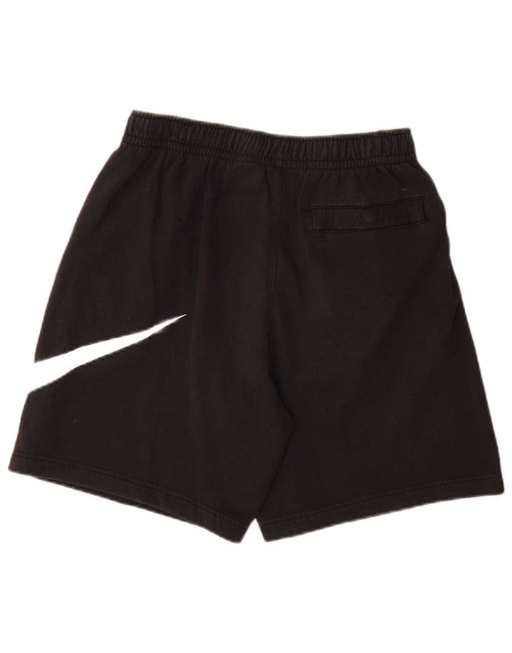 Shorts esportivos gráficos masculinos Nike pequenos de algodão preto