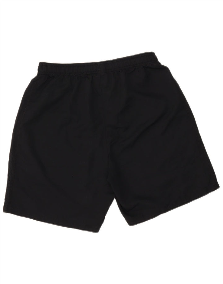 Shorts esportivos masculinos Canterbury poliéster preto médio