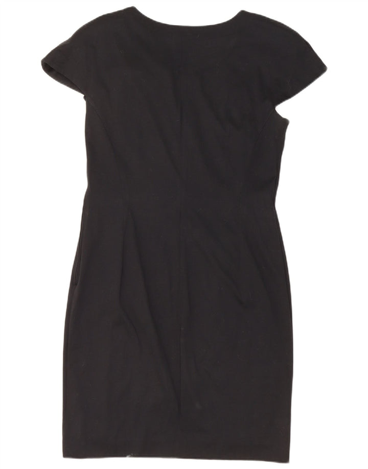 Vestido bainha feminino Luisa Spagnoli IT 44 algodão preto médio