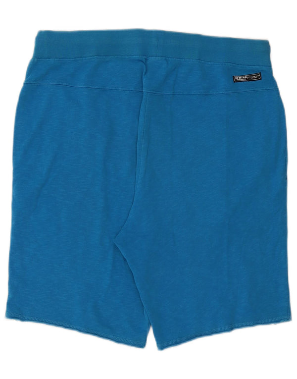 Shorts esportivos gráficos masculinos Errea XL azul algodão