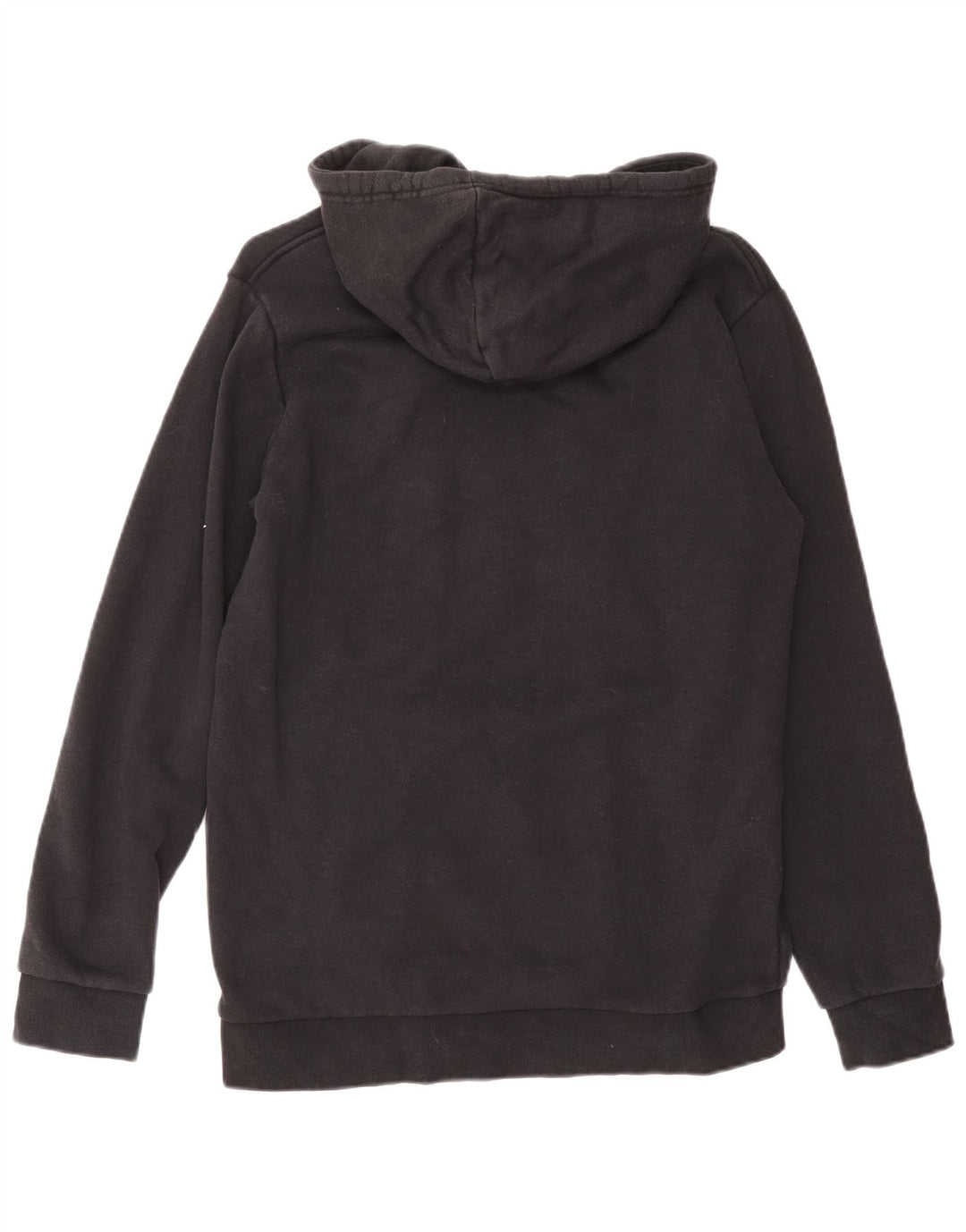 Adidas masculino gráfico moletom com capuz médio algodão preto