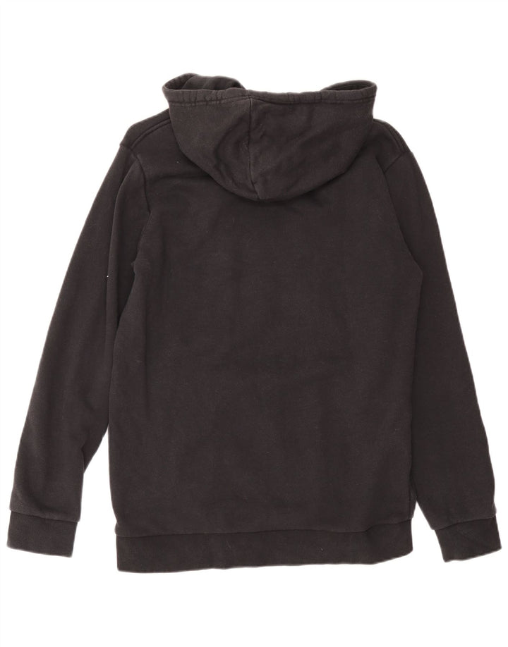 Adidas masculino gráfico moletom com capuz médio algodão preto