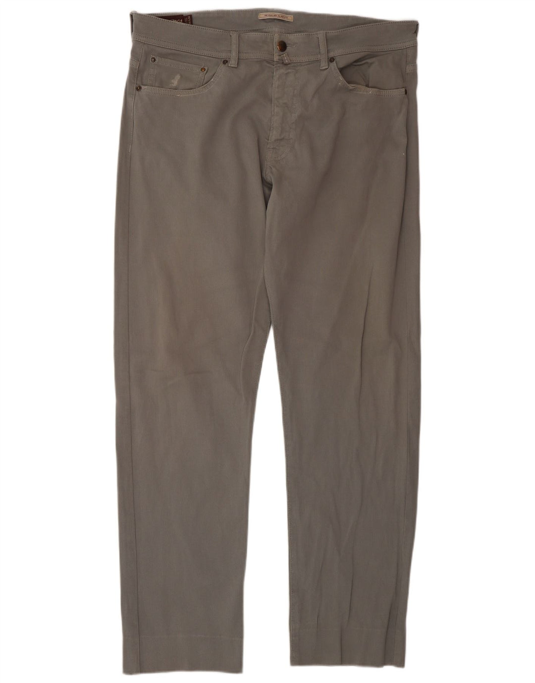 Marlboro Classics Masculino Regular Slim Fit Calça Casual W34 L34 Cinza