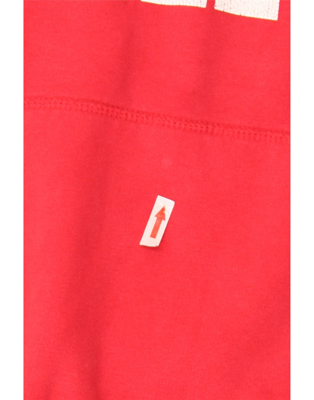 Suéter com capuz gráfico masculino Superdry grande vermelho