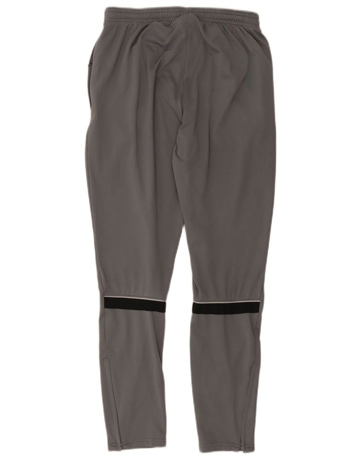 Calça de treino masculina Nike Dri Fit cinza médio colorblock poliéster