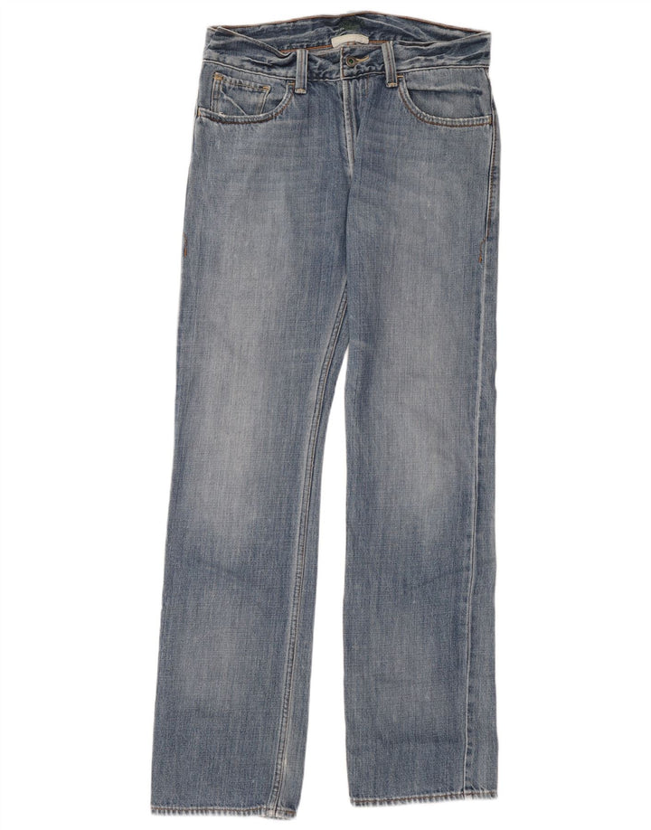 Calça jeans reta masculina Levi's W32 L34 azul algodão