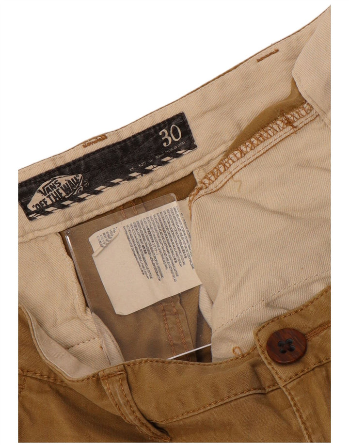 Shorts Cargo Masculino Vans W30 Médio Bege Algodão