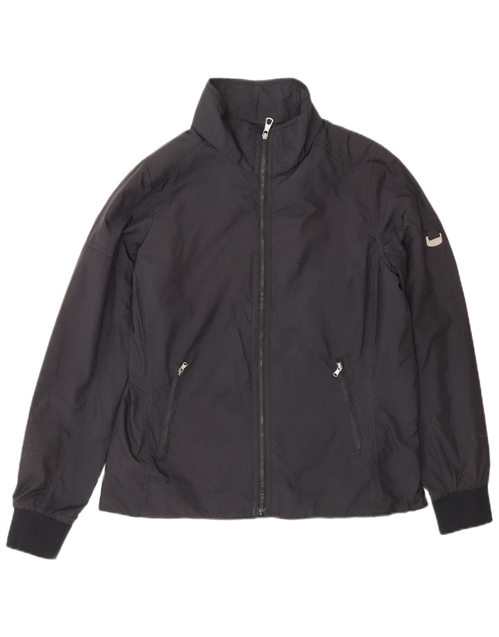 Jaqueta bomber feminina Champion UK 10 pequena azul marinho