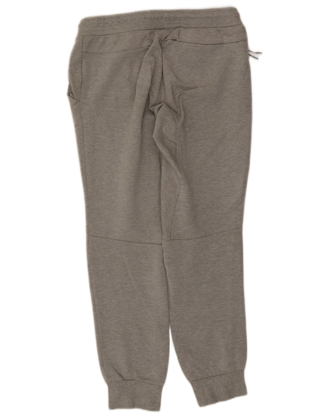 Calça de treino masculina Nike Joggers cinza médio algodão colorblock