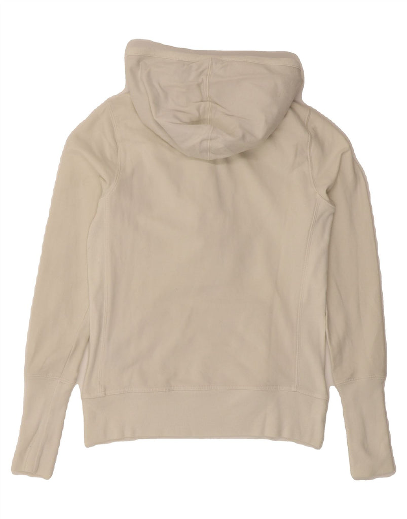 RALPH LAUREN Womens Hoodie Jumper UK 6 XS White Cotton Vintage Ralph Lauren and Second-Hand Ralph Lauren from Messina Hembry 
