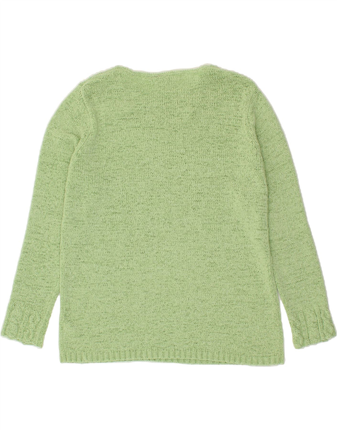 CANDA Womens Boat Neck Jumper Sweater UK 18 XL Green Acrylic Vintage Canda and Second-Hand Canda from Messina Hembry 