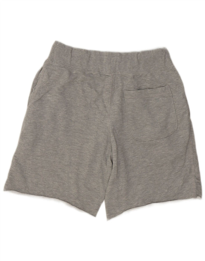 Shorts esportivos masculinos CHAMPION algodão manchado cinza médio