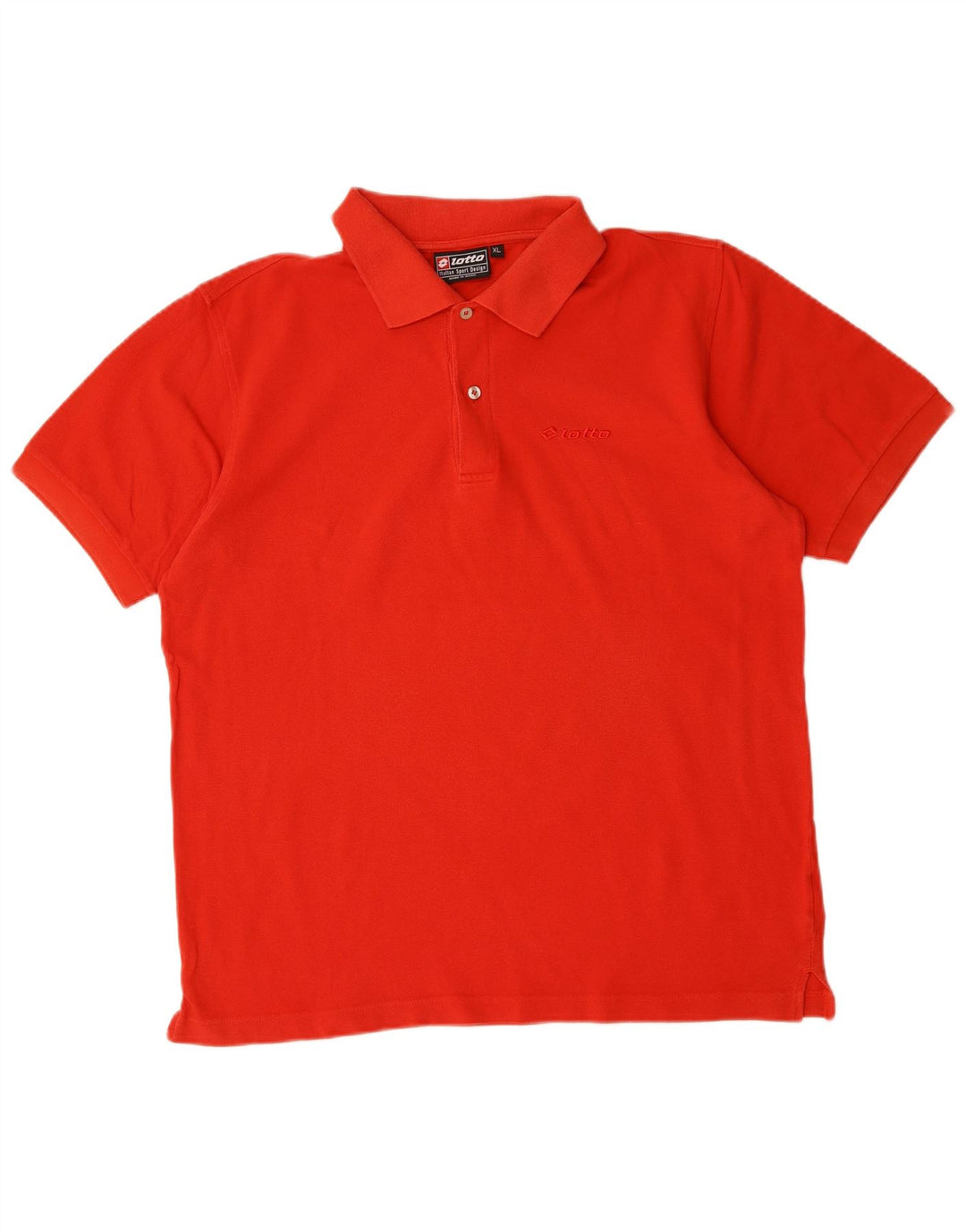 Camisa polo masculina LOTTO XL algodão vermelho