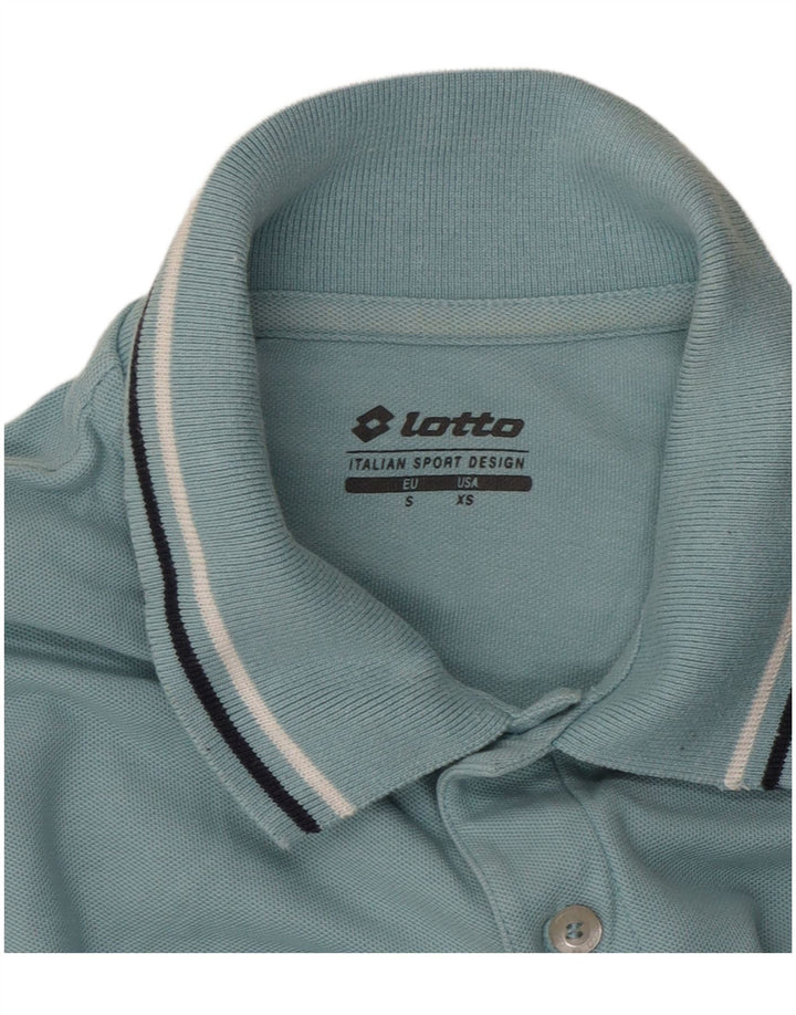 Camisa polo masculina Lotto XS listrada azul
