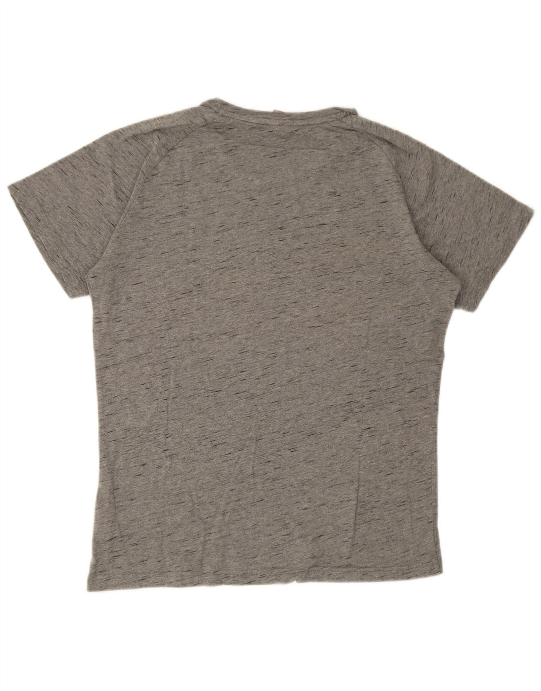 Camiseta masculina Puma grande algodão manchado cinza