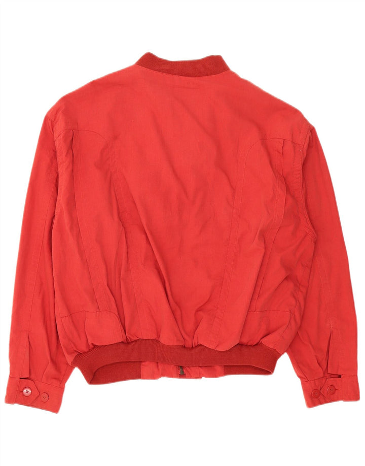 Jaqueta bomber feminina Brugi UK 18 XL vermelha