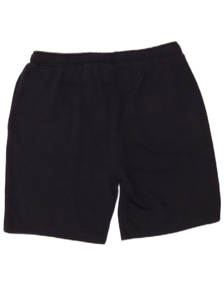 Shorts esportivos masculinos FCUK pequenos azul marinho