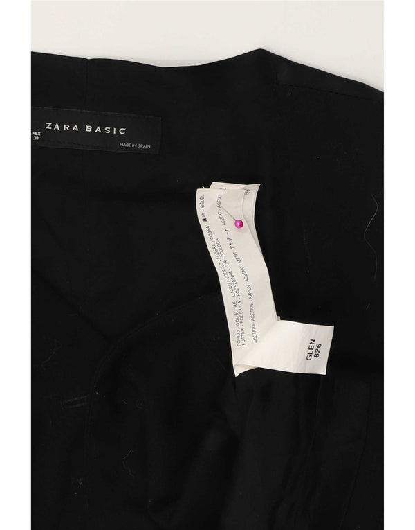 Colete feminino Zara UK 14 grande preto