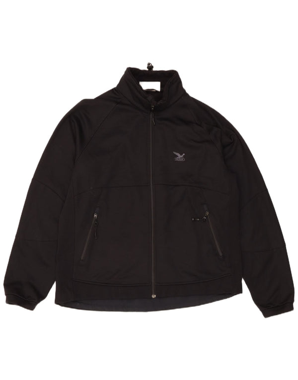 SALEWA Mens Tracksuit Top Jacket 2XL Black Polyester