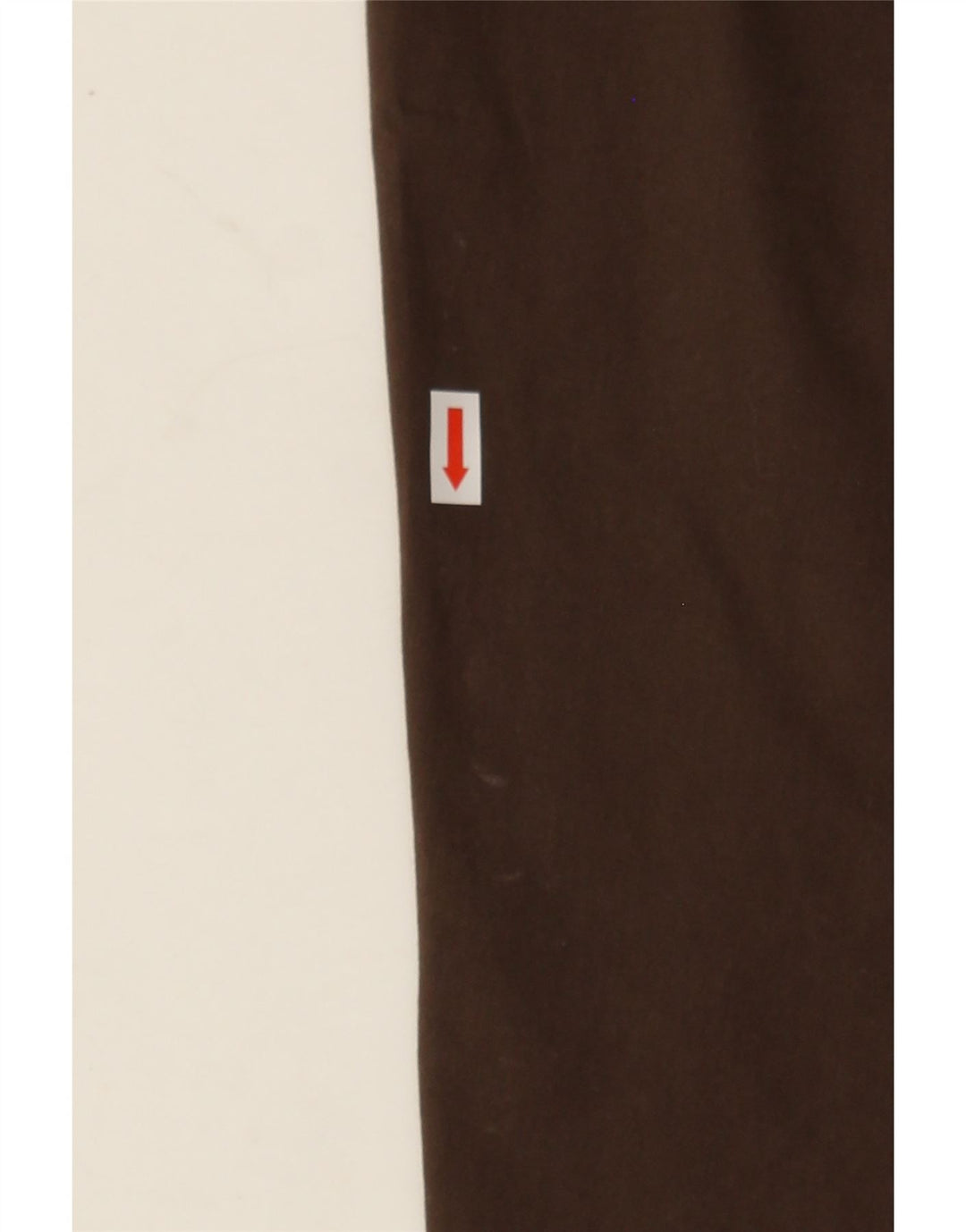 BENETTON Womens Straight Casual Trousers W28 L28 Brown Vintage Benetton and Second-Hand Benetton from Messina Hembry 