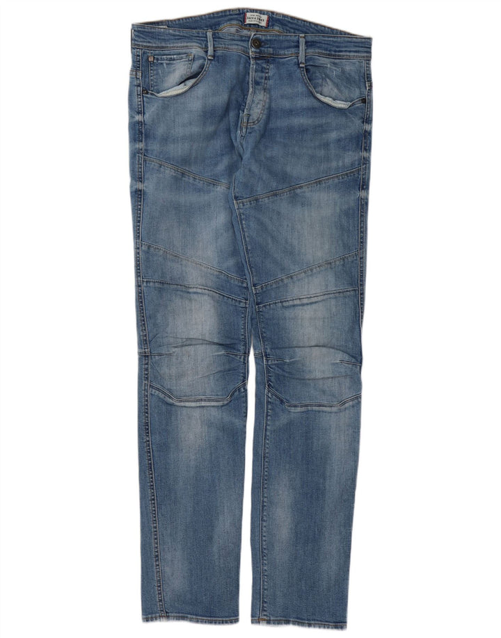 Jeans masculinos Jack & Jones Slim W36 L34 azul
