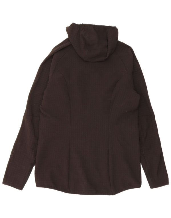 Jaqueta feminina com capuz Patagonia UK 14 grande poliéster preto