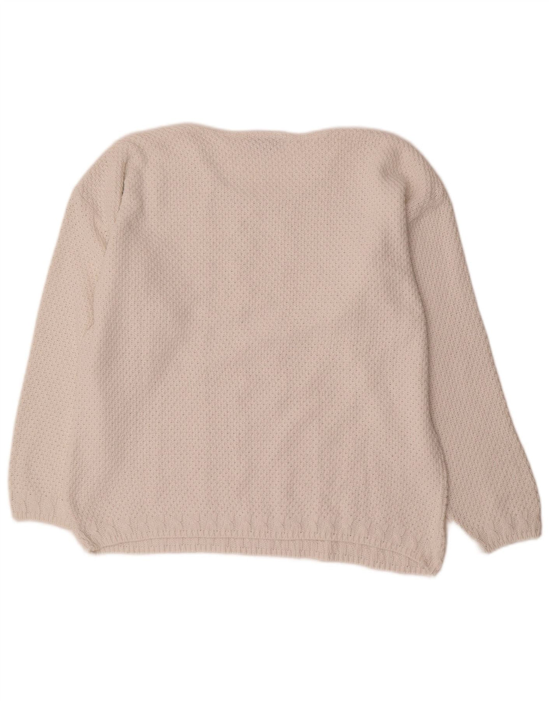 Suéter feminino grande com gola canoa Street One EU 36 pequeno branco