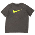 Camiseta Nike Feminina Dri Fit Graphic Top UK 18 XL Cinza Poliéster