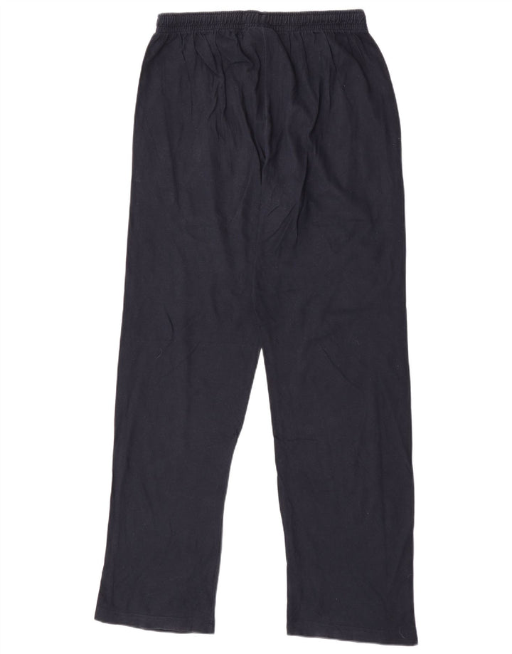 Calça de treino masculina Champion grande algodão azul marinho