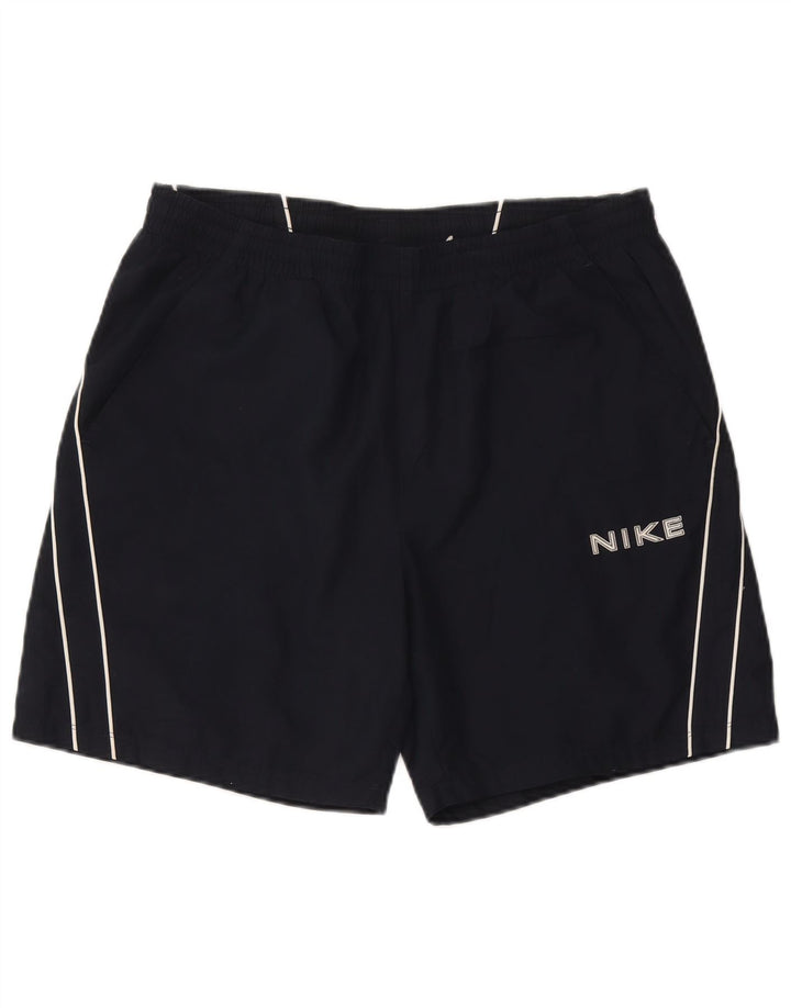 Shorts esportivos masculinos Nike grandes pretos